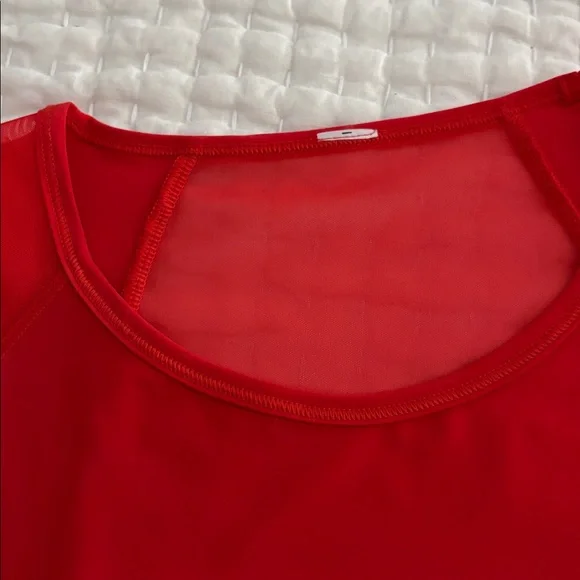 lululemon bright dark orange top - Picture 6 of 11